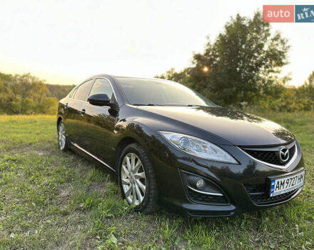 Черный Мазда 6, объемом двигателя 2 л и пробегом 247 тыс. км за 6950 $, фото 7 на Automoto.ua