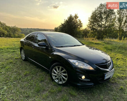 Черный Мазда 6, объемом двигателя 2 л и пробегом 247 тыс. км за 6950 $, фото 5 на Automoto.ua