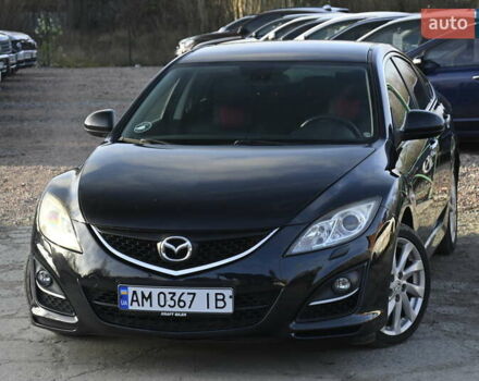 Черный Мазда 6, объемом двигателя 2.2 л и пробегом 321 тыс. км за 7500 $, фото 6 на Automoto.ua