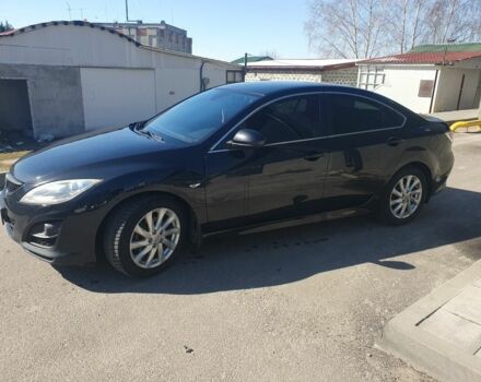 Черный Мазда 6, объемом двигателя 2 л и пробегом 195 тыс. км за 9300 $, фото 4 на Automoto.ua