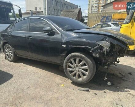 Черный Мазда 6, объемом двигателя 2 л и пробегом 220 тыс. км за 2800 $, фото 7 на Automoto.ua