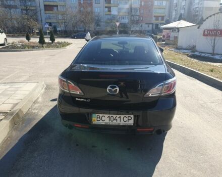 Черный Мазда 6, объемом двигателя 2 л и пробегом 195 тыс. км за 9300 $, фото 2 на Automoto.ua