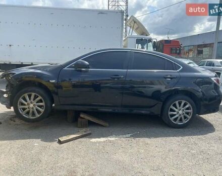 Черный Мазда 6, объемом двигателя 2 л и пробегом 220 тыс. км за 2800 $, фото 1 на Automoto.ua