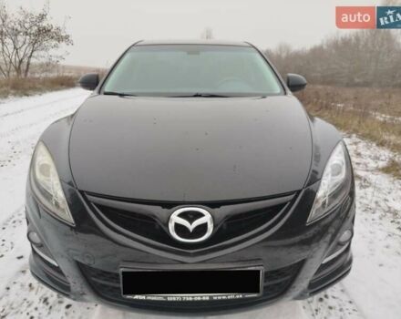 Черный Мазда 6, объемом двигателя 2 л и пробегом 180 тыс. км за 7800 $, фото 6 на Automoto.ua