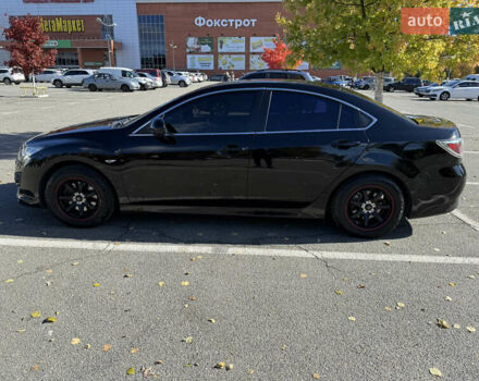 Черный Мазда 6, объемом двигателя 1.8 л и пробегом 195 тыс. км за 8000 $, фото 3 на Automoto.ua