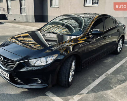 Черный Мазда 6, объемом двигателя 2 л и пробегом 155 тыс. км за 11400 $, фото 1 на Automoto.ua