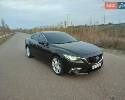 Черный Мазда 6, объемом двигателя 2.49 л и пробегом 186 тыс. км за 9900 $, фото 8 на Automoto.ua