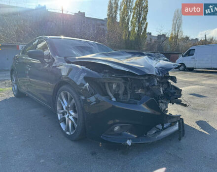 Черный Мазда 6, объемом двигателя 2.5 л и пробегом 240 тыс. км за 3799 $, фото 6 на Automoto.ua