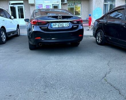 Черный Мазда 6, объемом двигателя 2 л и пробегом 211 тыс. км за 11000 $, фото 3 на Automoto.ua