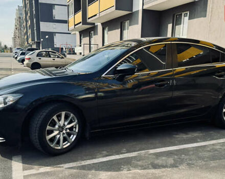 Черный Мазда 6, объемом двигателя 2 л и пробегом 155 тыс. км за 11400 $, фото 2 на Automoto.ua
