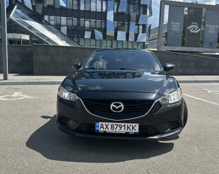 Черный Мазда 6, объемом двигателя 2.49 л и пробегом 200 тыс. км за 11200 $, фото 1 на Automoto.ua