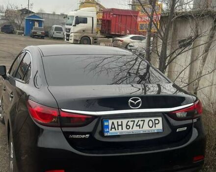 Черный Мазда 6, объемом двигателя 2.49 л и пробегом 198 тыс. км за 11500 $, фото 1 на Automoto.ua