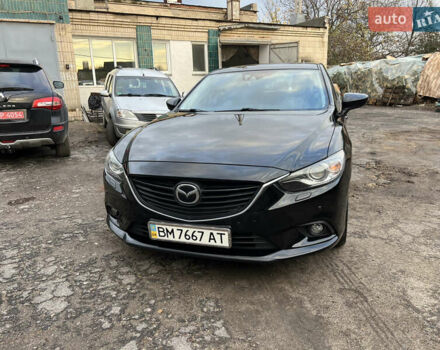 Черный Мазда 6, объемом двигателя 2.49 л и пробегом 135 тыс. км за 14500 $, фото 2 на Automoto.ua