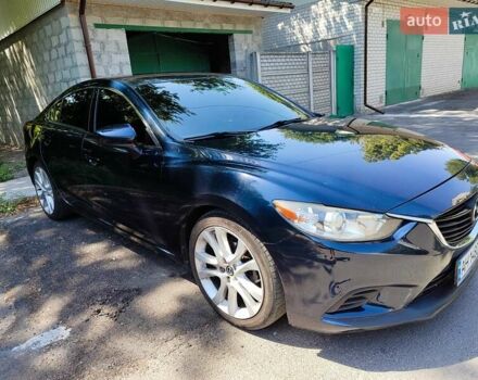 Черный Мазда 6, объемом двигателя 2.49 л и пробегом 130 тыс. км за 15000 $, фото 1 на Automoto.ua