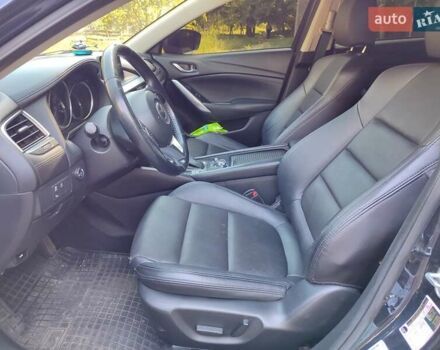 Черный Мазда 6, объемом двигателя 2.49 л и пробегом 130 тыс. км за 15000 $, фото 17 на Automoto.ua