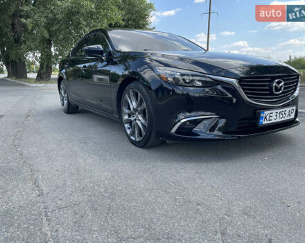 Черный Мазда 6, объемом двигателя 2.49 л и пробегом 180 тыс. км за 15000 $, фото 2 на Automoto.ua
