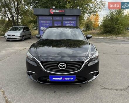 Черный Мазда 6, объемом двигателя 2.49 л и пробегом 190 тыс. км за 14900 $, фото 1 на Automoto.ua