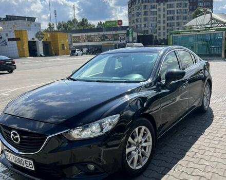 Черный Мазда 6, объемом двигателя 2.49 л и пробегом 182 тыс. км за 14100 $, фото 1 на Automoto.ua