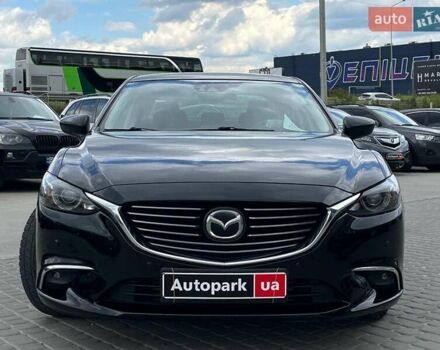 Черный Мазда 6, объемом двигателя 2.2 л и пробегом 178 тыс. км за 15990 $, фото 1 на Automoto.ua