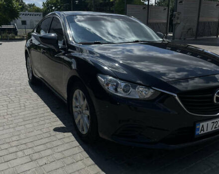 Черный Мазда 6, объемом двигателя 2.49 л и пробегом 217 тыс. км за 10900 $, фото 1 на Automoto.ua
