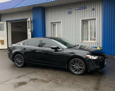 Черный Мазда 6, объемом двигателя 2.49 л и пробегом 173 тыс. км за 13100 $, фото 1 на Automoto.ua