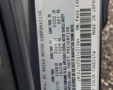 Черный Мазда 6, объемом двигателя 2.5 л и пробегом 138 тыс. км за 1600 $, фото 11 на Automoto.ua