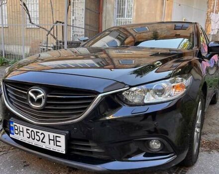 Черный Мазда 6, объемом двигателя 2 л и пробегом 50 тыс. км за 16000 $, фото 2 на Automoto.ua