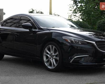 Черный Мазда 6, объемом двигателя 2.49 л и пробегом 205 тыс. км за 14999 $, фото 1 на Automoto.ua