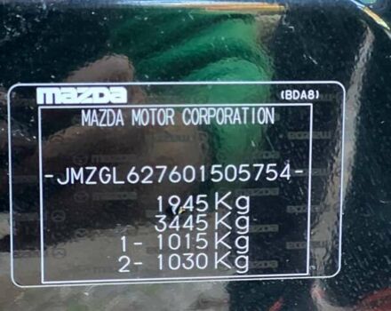 Черный Мазда 6, объемом двигателя 2 л и пробегом 50 тыс. км за 16000 $, фото 1 на Automoto.ua