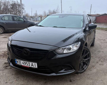 Черный Мазда 6, объемом двигателя 2.5 л и пробегом 182 тыс. км за 13500 $, фото 1 на Automoto.ua