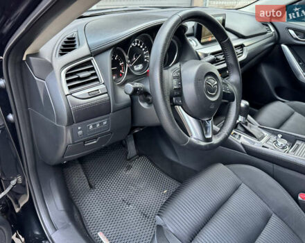 Черный Мазда 6, объемом двигателя 2.19 л и пробегом 233 тыс. км за 12900 $, фото 11 на Automoto.ua