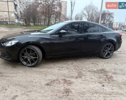 Черный Мазда 6, объемом двигателя 2.5 л и пробегом 182 тыс. км за 13500 $, фото 2 на Automoto.ua