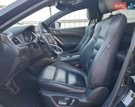Черный Мазда 6, объемом двигателя 2.49 л и пробегом 158 тыс. км за 1600 $, фото 6 на Automoto.ua