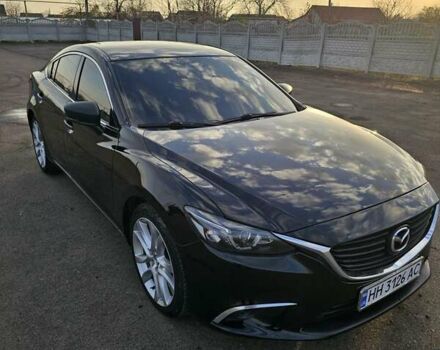Черный Мазда 6, объемом двигателя 2.49 л и пробегом 178 тыс. км за 13600 $, фото 1 на Automoto.ua