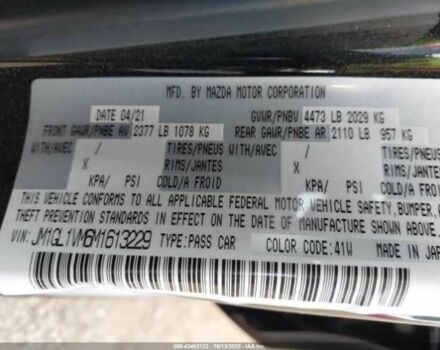 Черный Мазда 6, объемом двигателя 2.5 л и пробегом 87 тыс. км за 14000 $, фото 8 на Automoto.ua