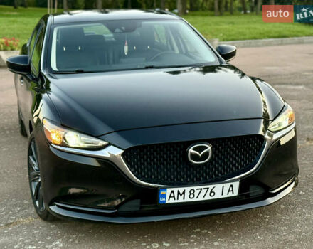 Черный Мазда 6, объемом двигателя 2.49 л и пробегом 111 тыс. км за 17900 $, фото 5 на Automoto.ua