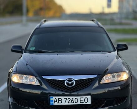 Черный Мазда 6, объемом двигателя 2 л и пробегом 296 тыс. км за 3399 $, фото 1 на Automoto.ua