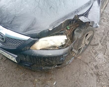 Чорний Мазда 6, об'ємом двигуна 2 л та пробігом 298 тис. км за 1650 $, фото 1 на Automoto.ua