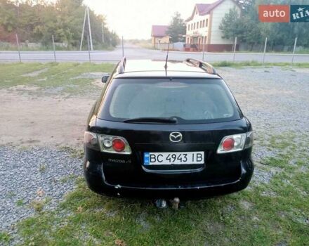 Черный Мазда 6, объемом двигателя 2 л и пробегом 445 тыс. км за 1750 $, фото 6 на Automoto.ua