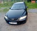 Черный Мазда 6, объемом двигателя 2 л и пробегом 445 тыс. км за 1750 $, фото 1 на Automoto.ua