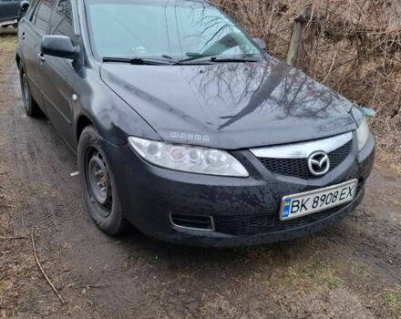 Черный Мазда 6, объемом двигателя 2 л и пробегом 362 тыс. км за 2601 $, фото 7 на Automoto.ua