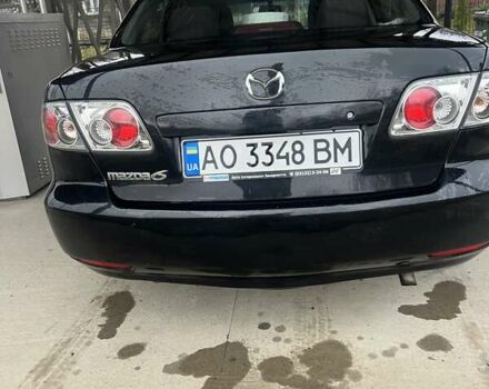 Черный Мазда 6, объемом двигателя 1.8 л и пробегом 173 тыс. км за 4200 $, фото 6 на Automoto.ua