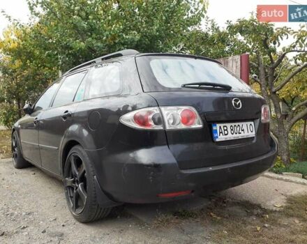 Черный Мазда 6, объемом двигателя 1.8 л и пробегом 206 тыс. км за 2999 $, фото 4 на Automoto.ua