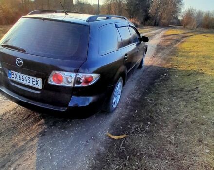 Черный Мазда 6, объемом двигателя 2 л и пробегом 293 тыс. км за 3800 $, фото 5 на Automoto.ua