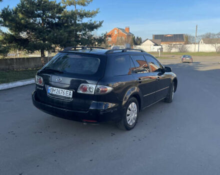 Черный Мазда 6, объемом двигателя 2 л и пробегом 280 тыс. км за 4500 $, фото 3 на Automoto.ua