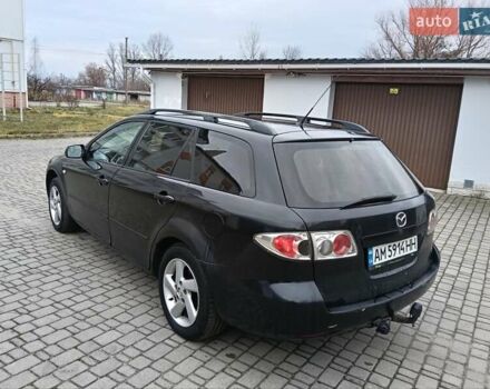 Чорний Мазда 6, об'ємом двигуна 2 л та пробігом 250 тис. км за 1950 $, фото 5 на Automoto.ua