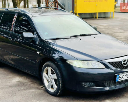 Черный Мазда 6, объемом двигателя 2 л и пробегом 350 тыс. км за 3000 $, фото 3 на Automoto.ua