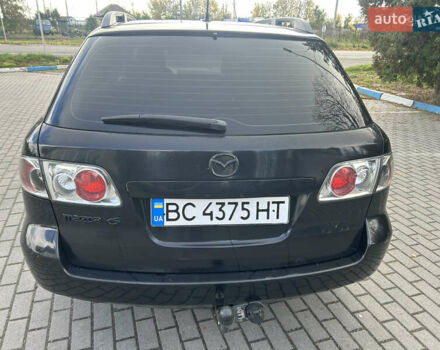 Чорний Мазда 6, об'ємом двигуна 2 л та пробігом 250 тис. км за 2100 $, фото 3 на Automoto.ua