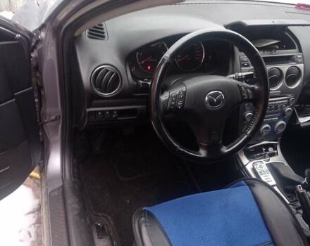 Черный Мазда 6, объемом двигателя 2 л и пробегом 280 тыс. км за 3300 $, фото 3 на Automoto.ua
