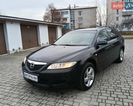 Чорний Мазда 6, об'ємом двигуна 2 л та пробігом 250 тис. км за 1950 $, фото 1 на Automoto.ua